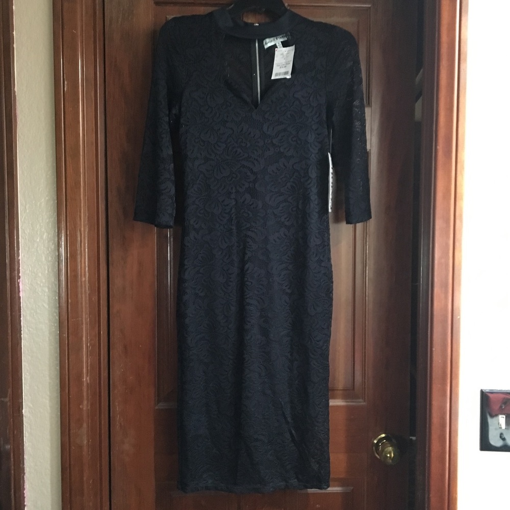 Women's Black Lace dress